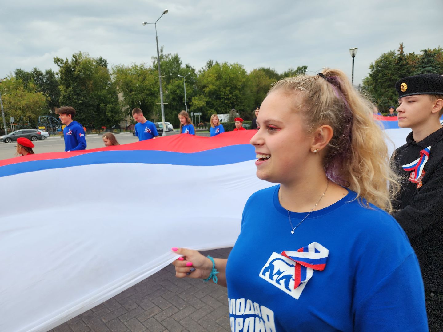 День флага, Домодедово