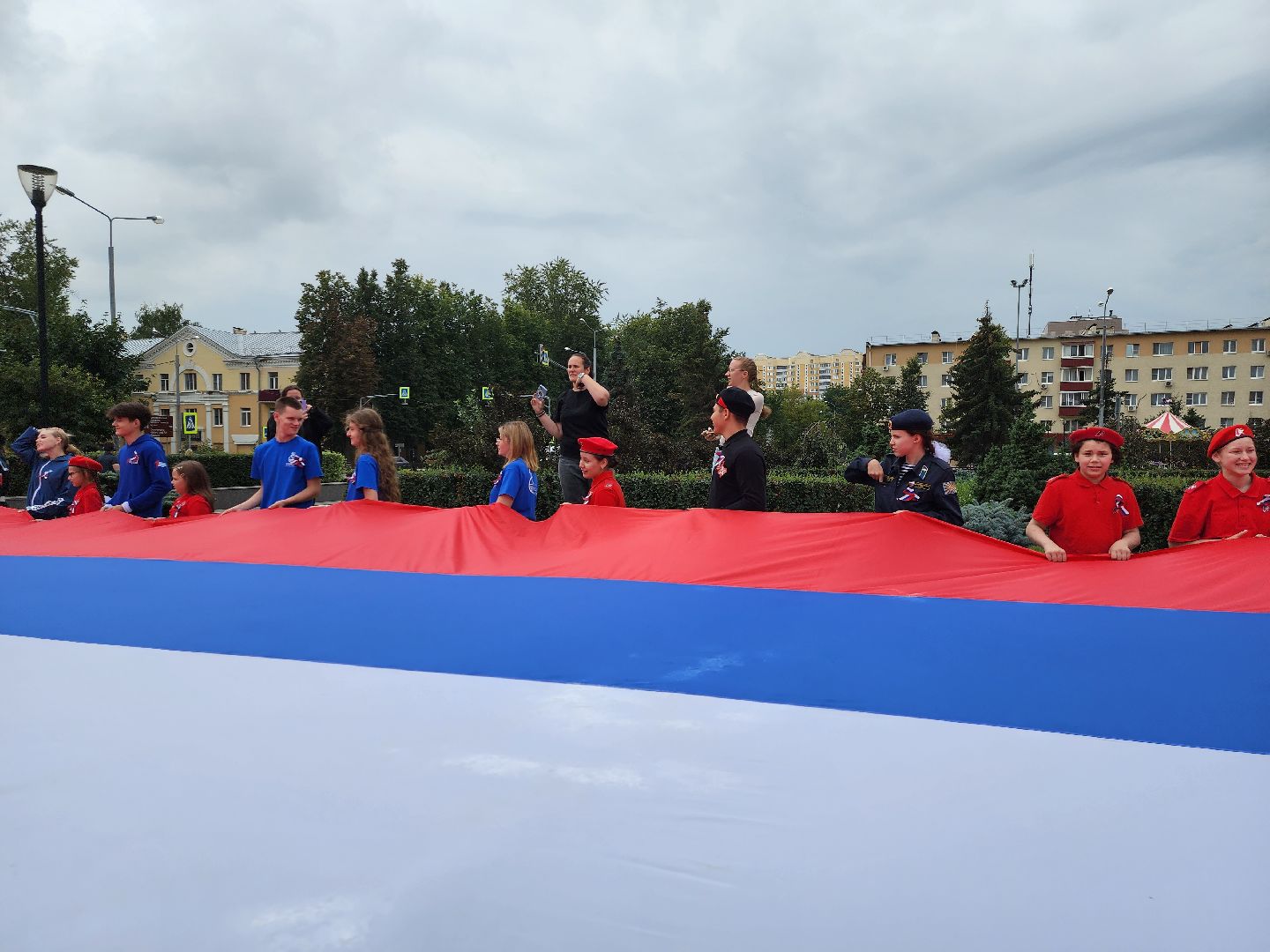 День флага, Домодедово