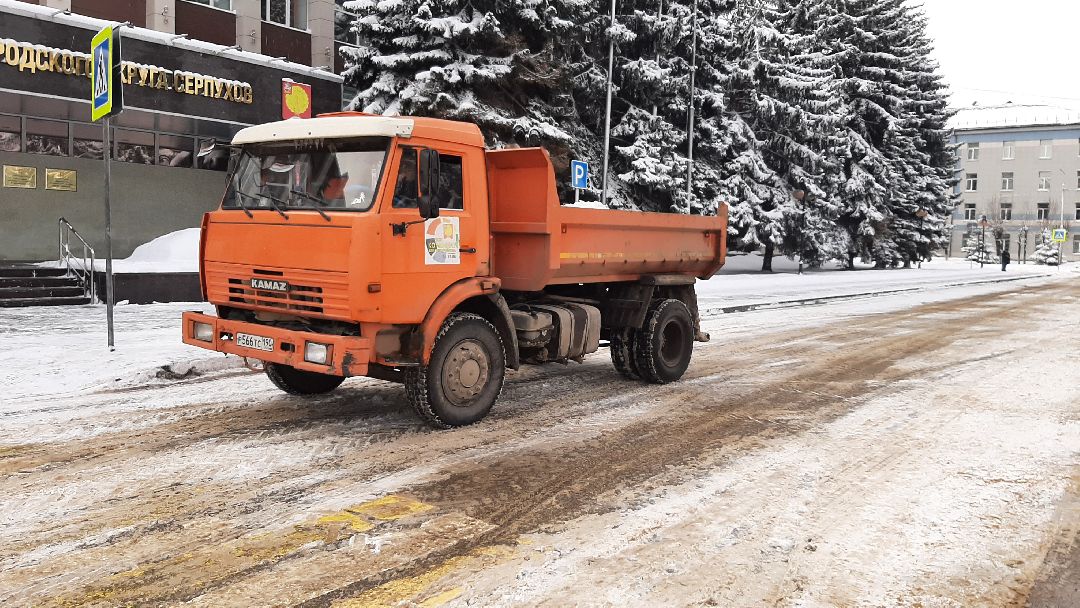 снег, ЖКХ, Серпухов