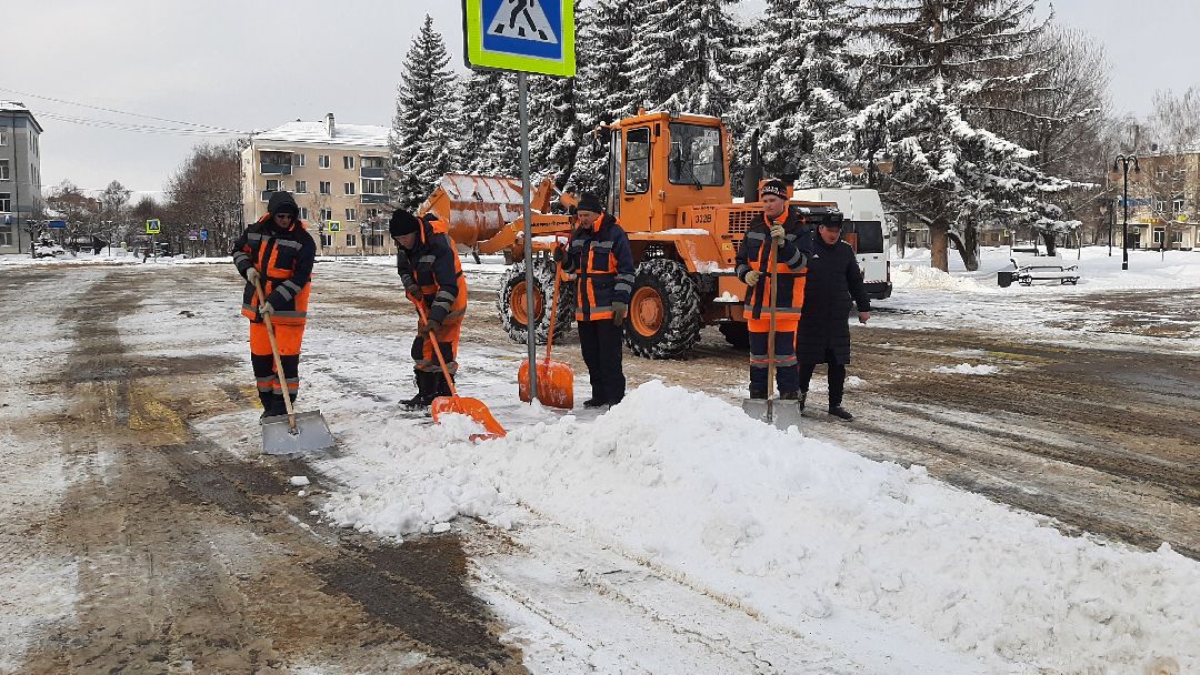 снег, ЖКХ, Серпухов