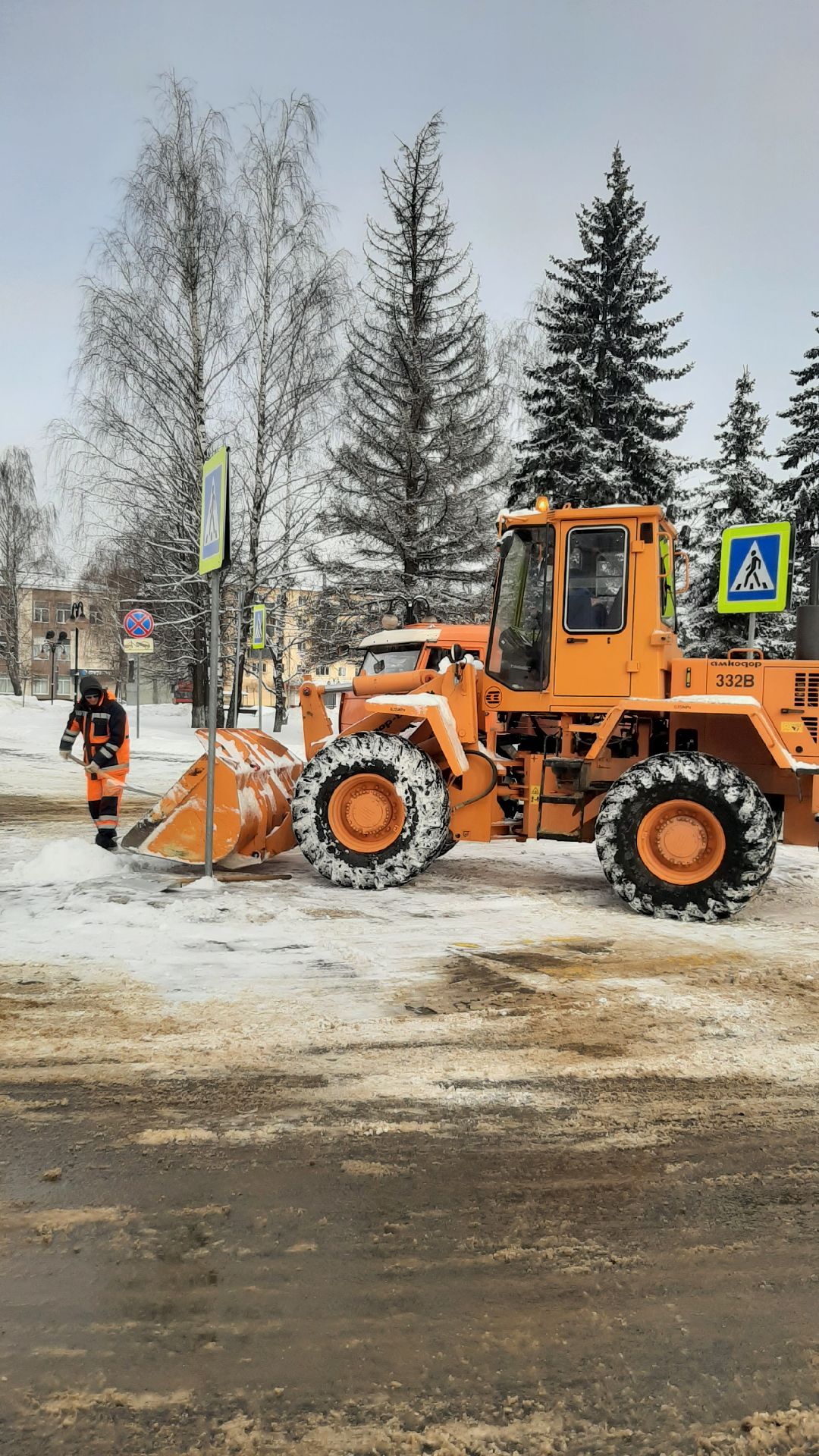 снег, ЖКХ, Серпухов