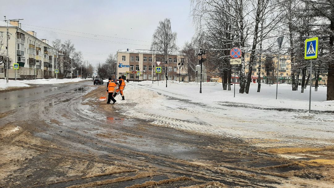 снег, ЖКХ, Серпухов