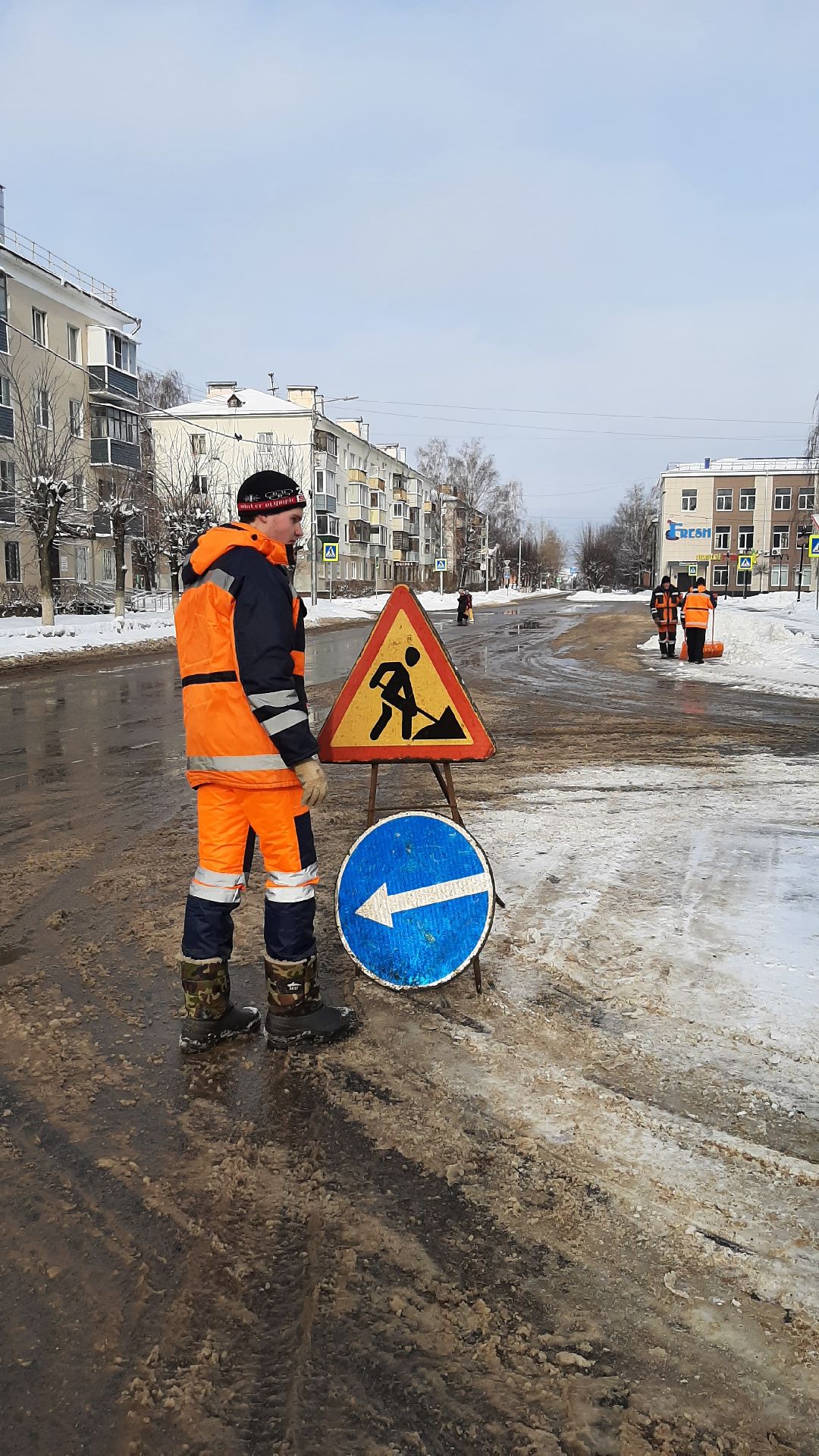 снег, ЖКХ, Серпухов