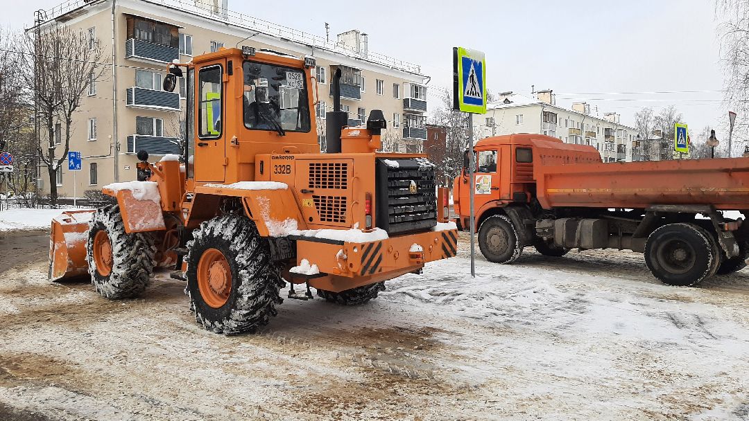 снег, ЖКХ, Серпухов