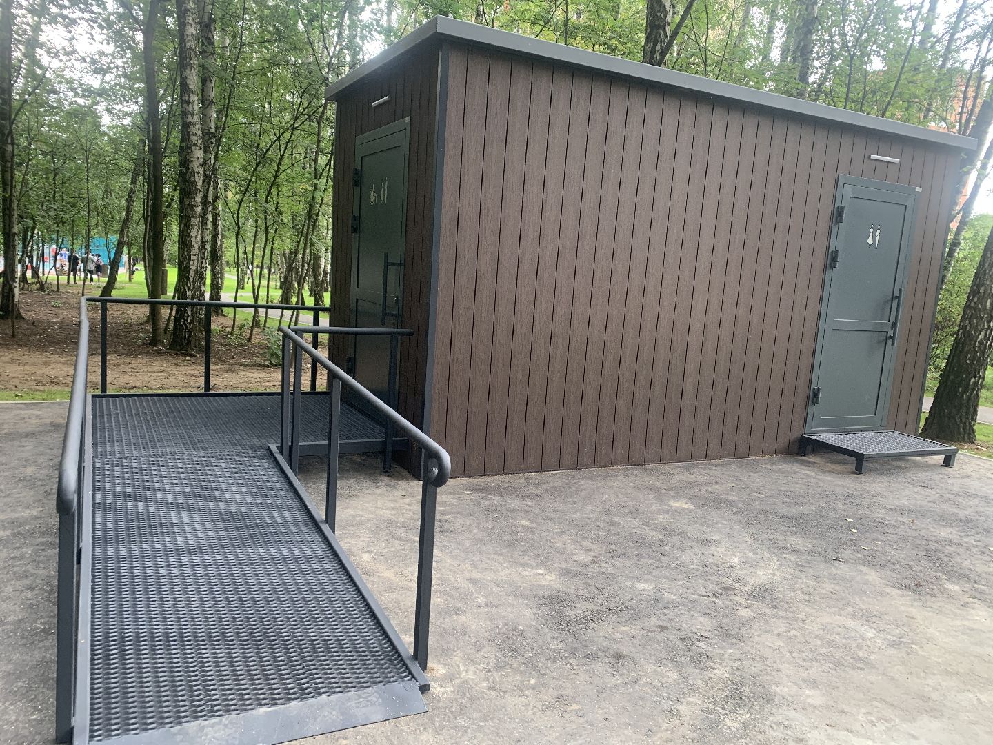 Балашиха, Подмосковье, благоустройство, берёзовая роща, сквер, день флага России, спортплощадка