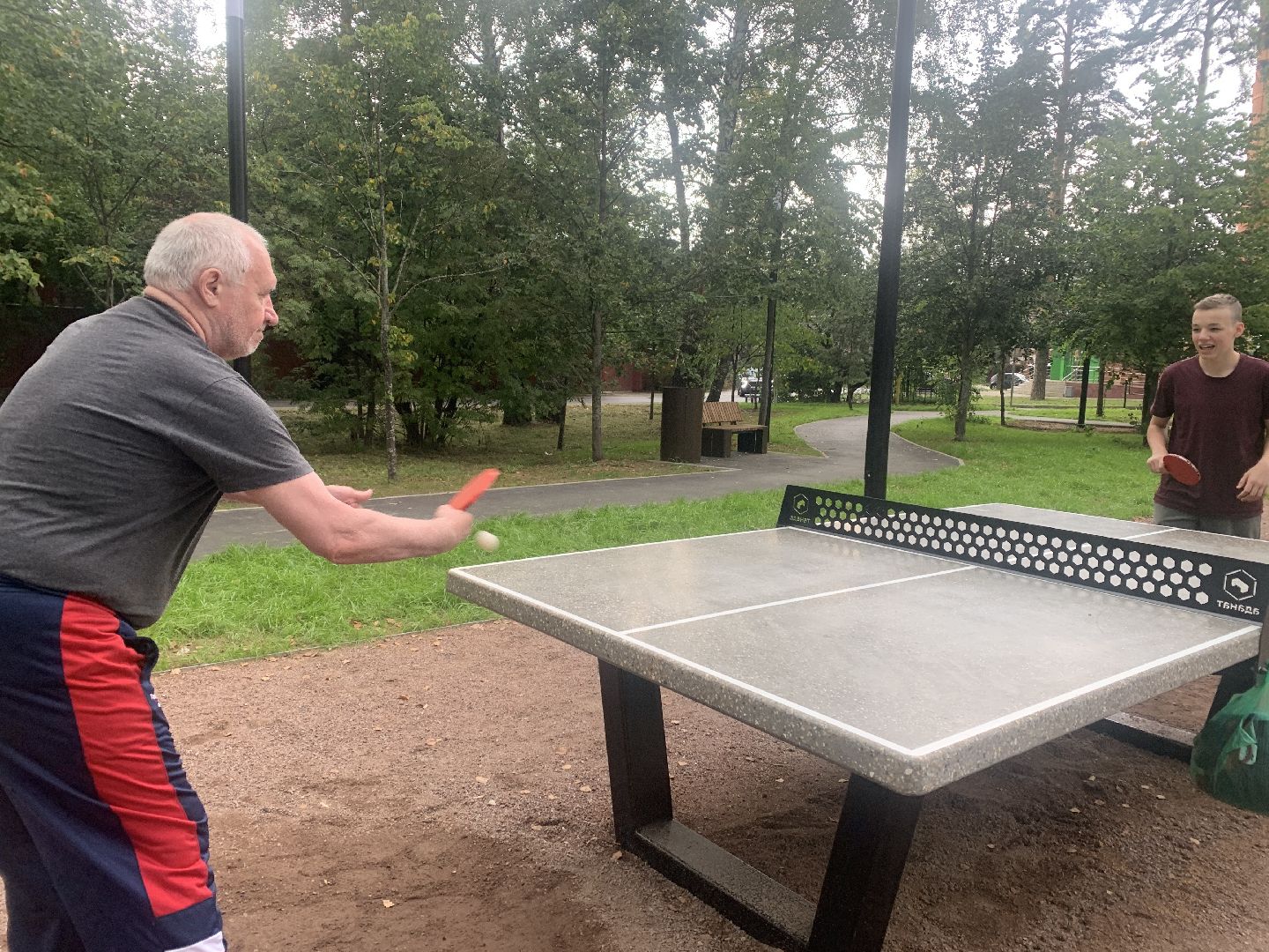 Балашиха, Подмосковье, благоустройство, берёзовая роща, сквер, день флага России, спортплощадка