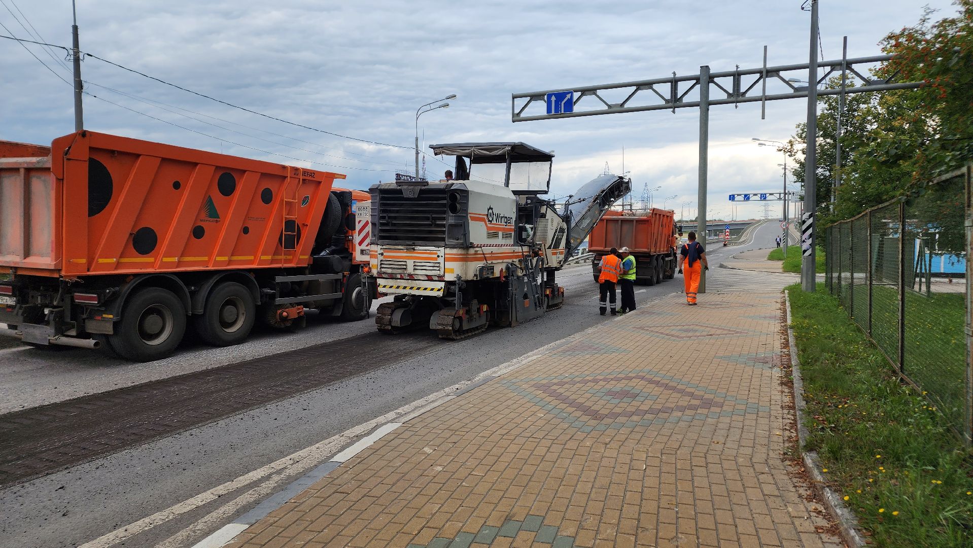 Ступино, ремонт дорог, ремонт объездной дороги