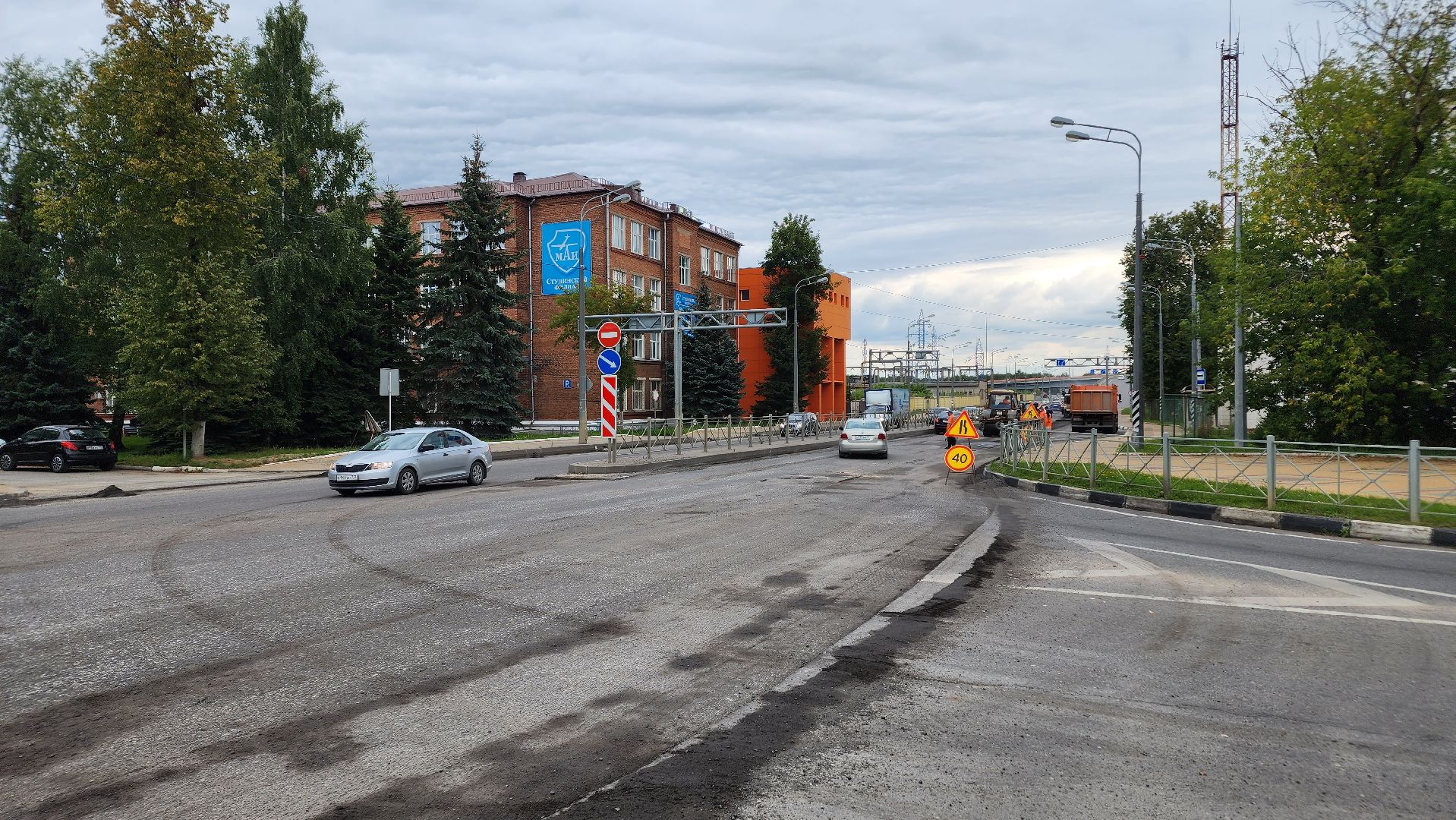 Ступино, ремонт дорог, ремонт объездной дороги