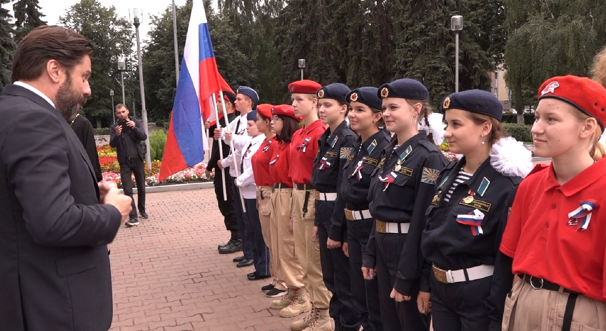 день флага, Домодедово