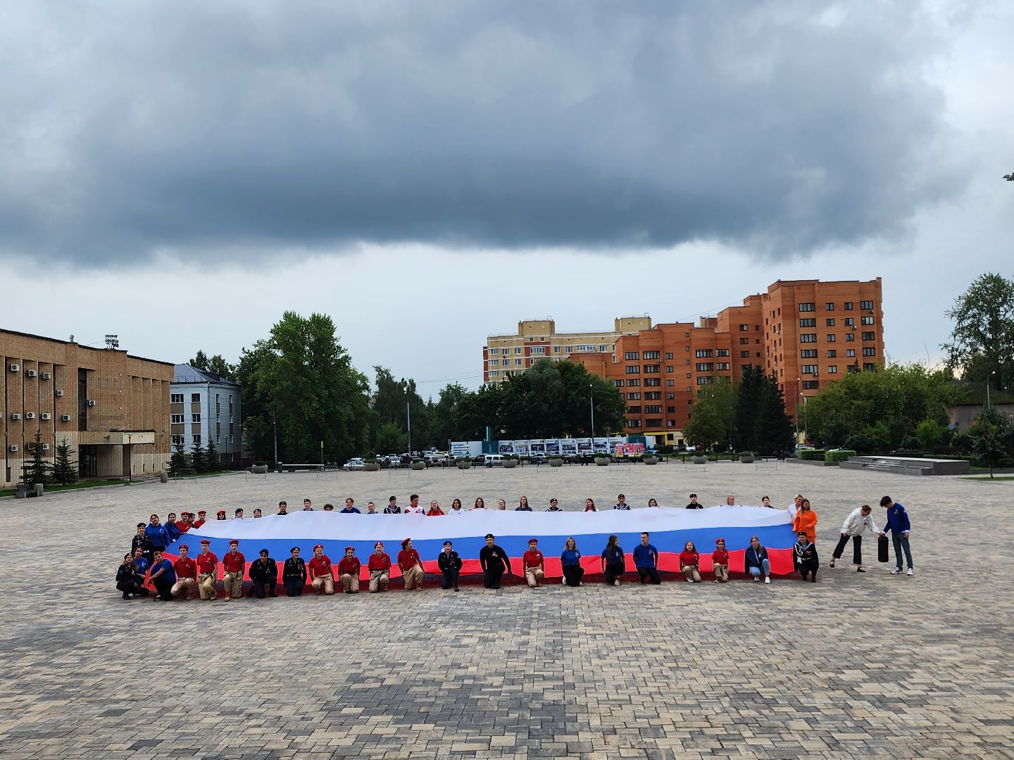 день флага, Домодедово