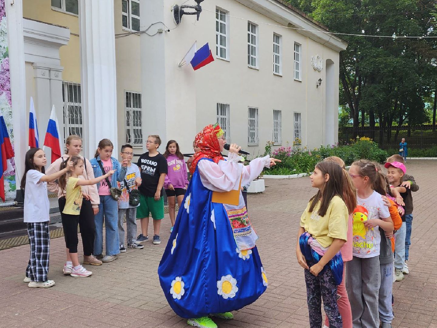 Красноармейск, Пушкинский, день флага, связь поколений