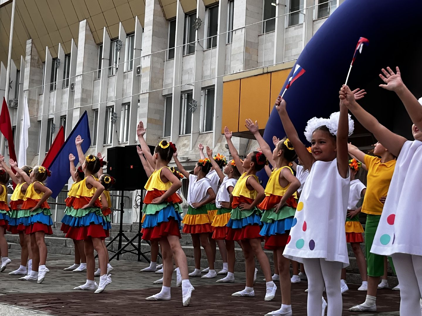 Наро-Фоминск, наро-фоминский городской округ, день флага, триколор, флешмоб