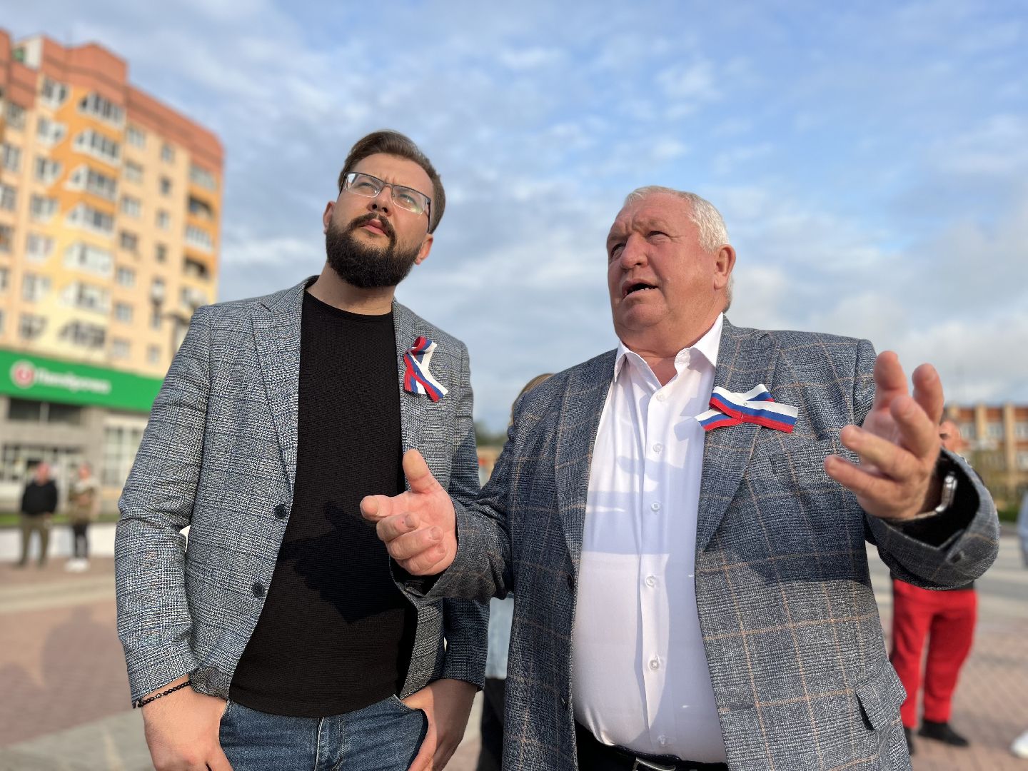 Наро-Фоминск, наро-фоминский городской округ, день флага, триколор, флешмоб