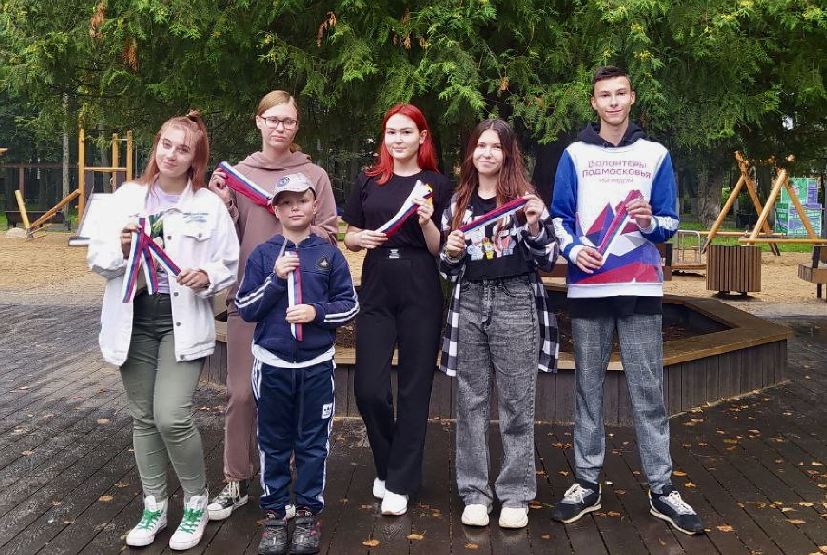 Наро-Фоминск, наро-фоминский городской округ, день флага, триколор, флешмоб