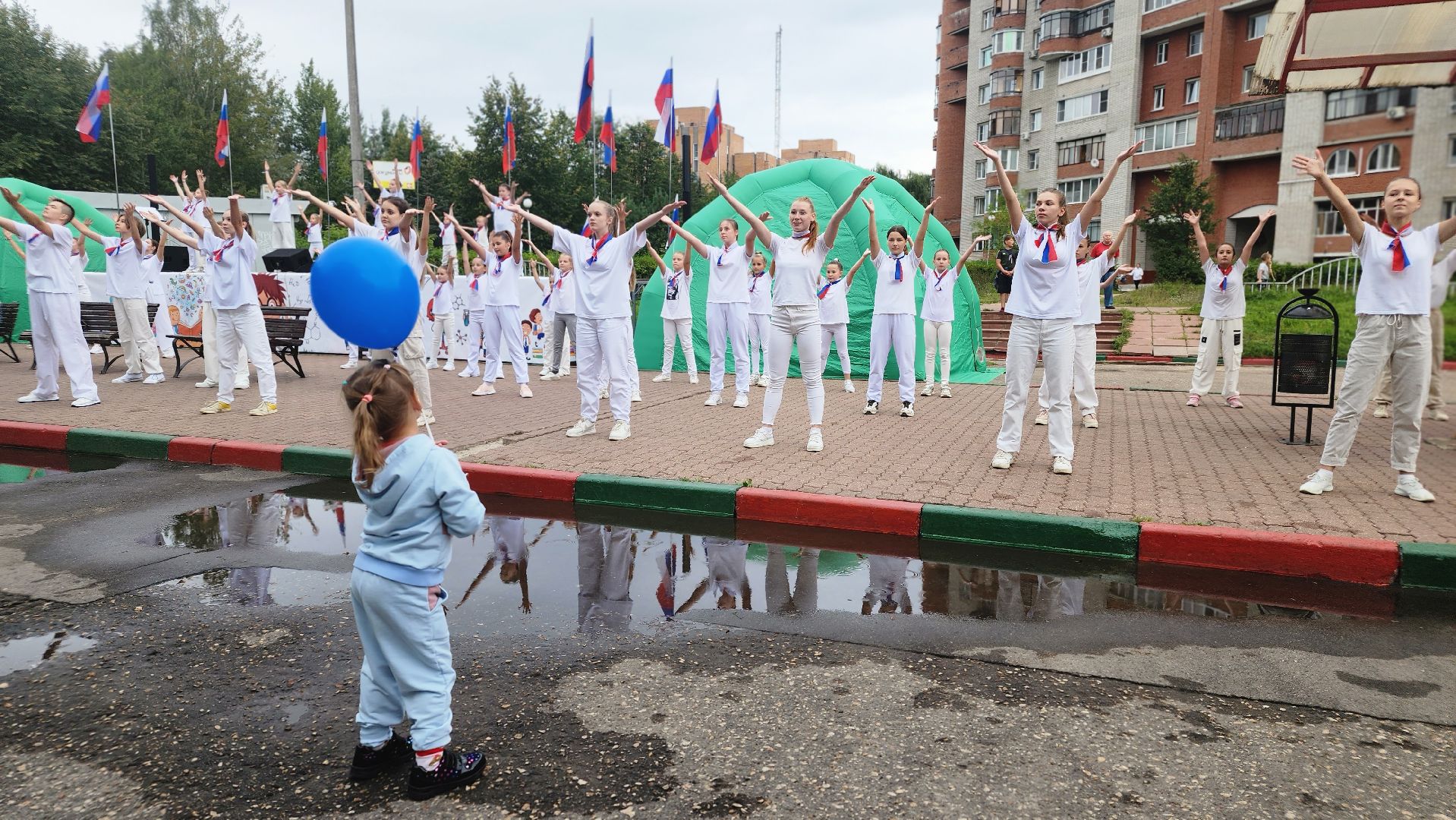 День Российского флага, триколор, праздник, Протвино, Россия - это мы