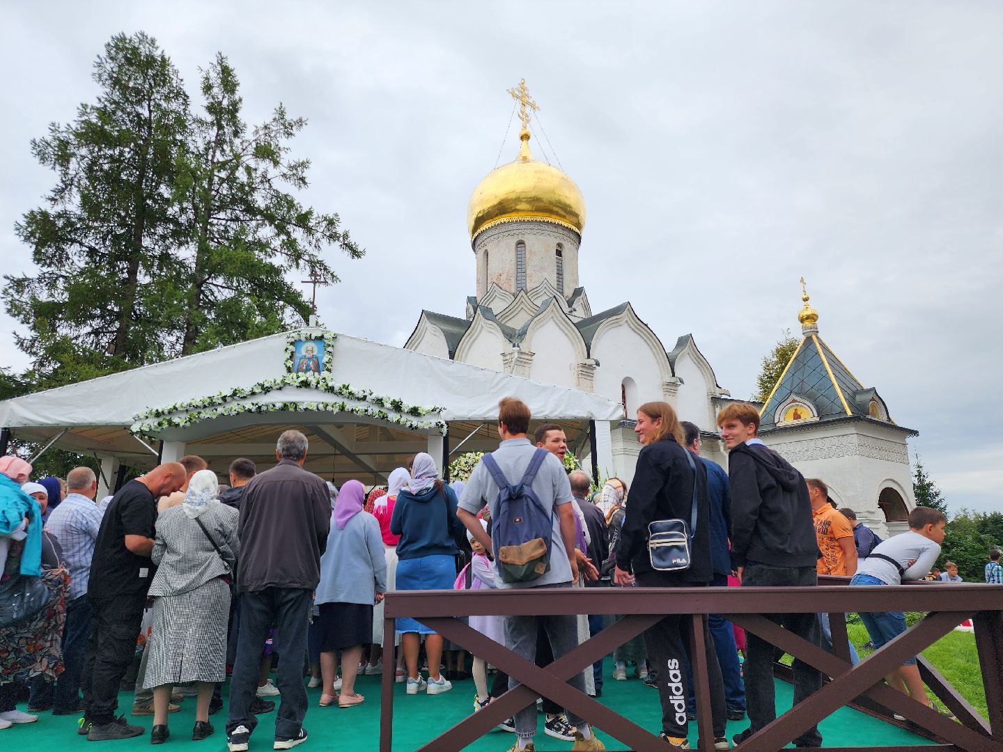 Звенигород, крестный ход, 625-летие Саввинской обители