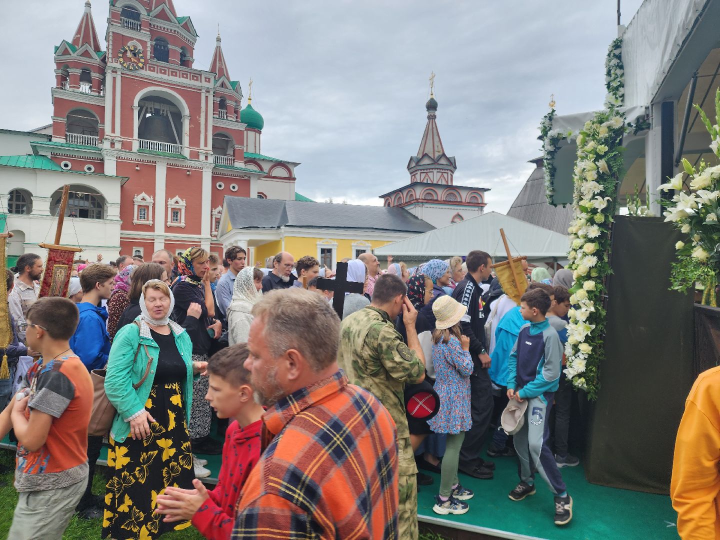 Звенигород, крестный ход, 625-летие Саввинской обители