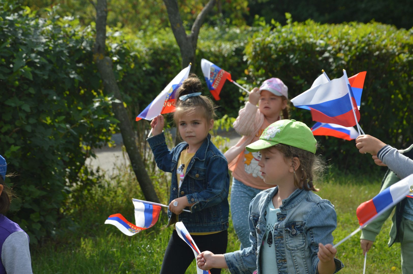 Шатура, Петровское, Российский флаг, #триколор