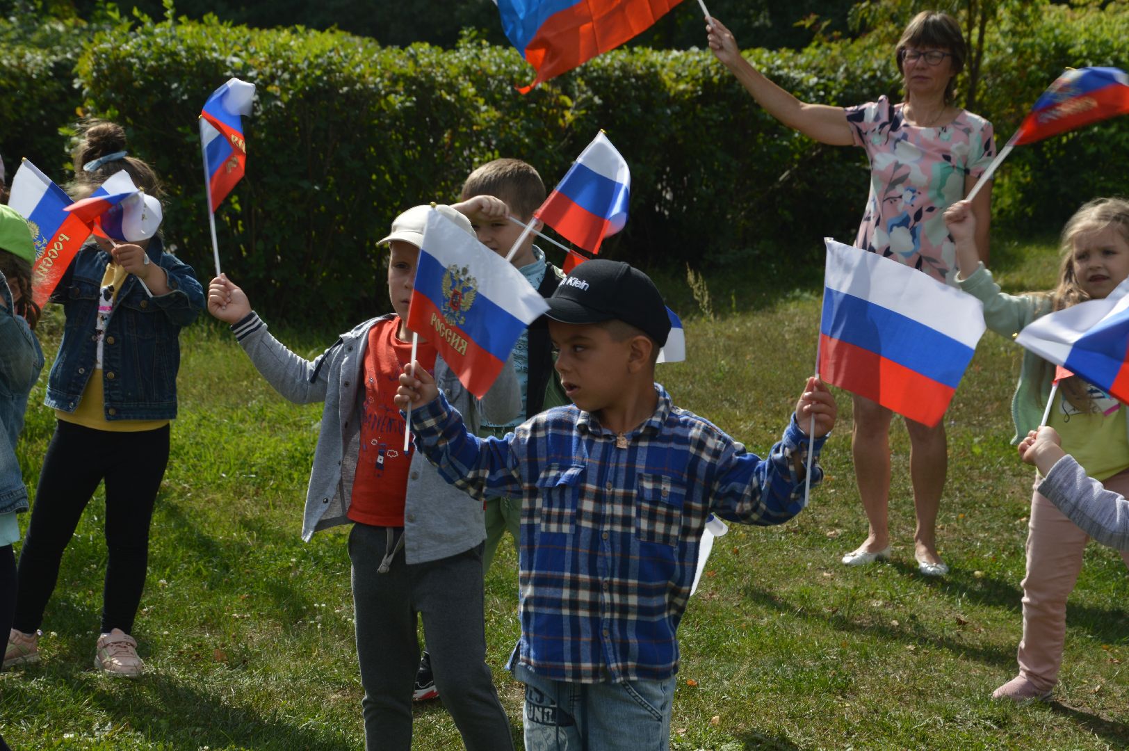 Шатура, Петровское, Российский флаг, #триколор