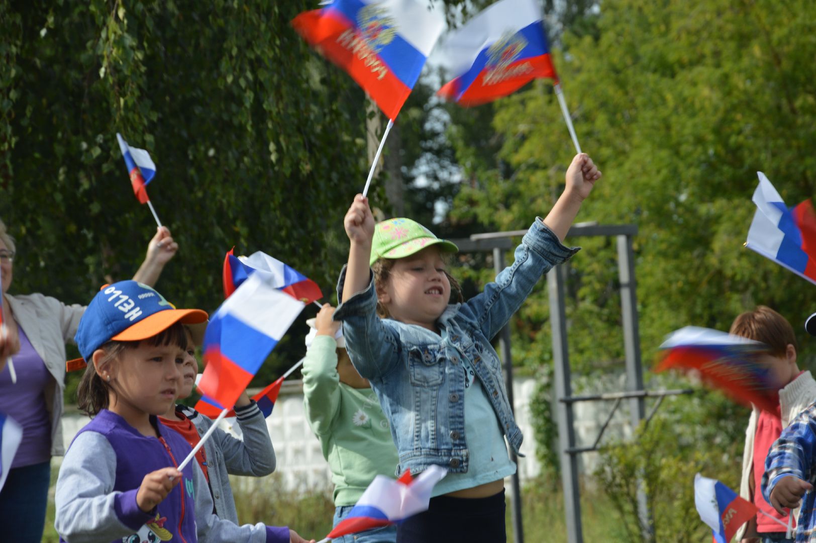 Шатура, Петровское, Российский флаг, #триколор