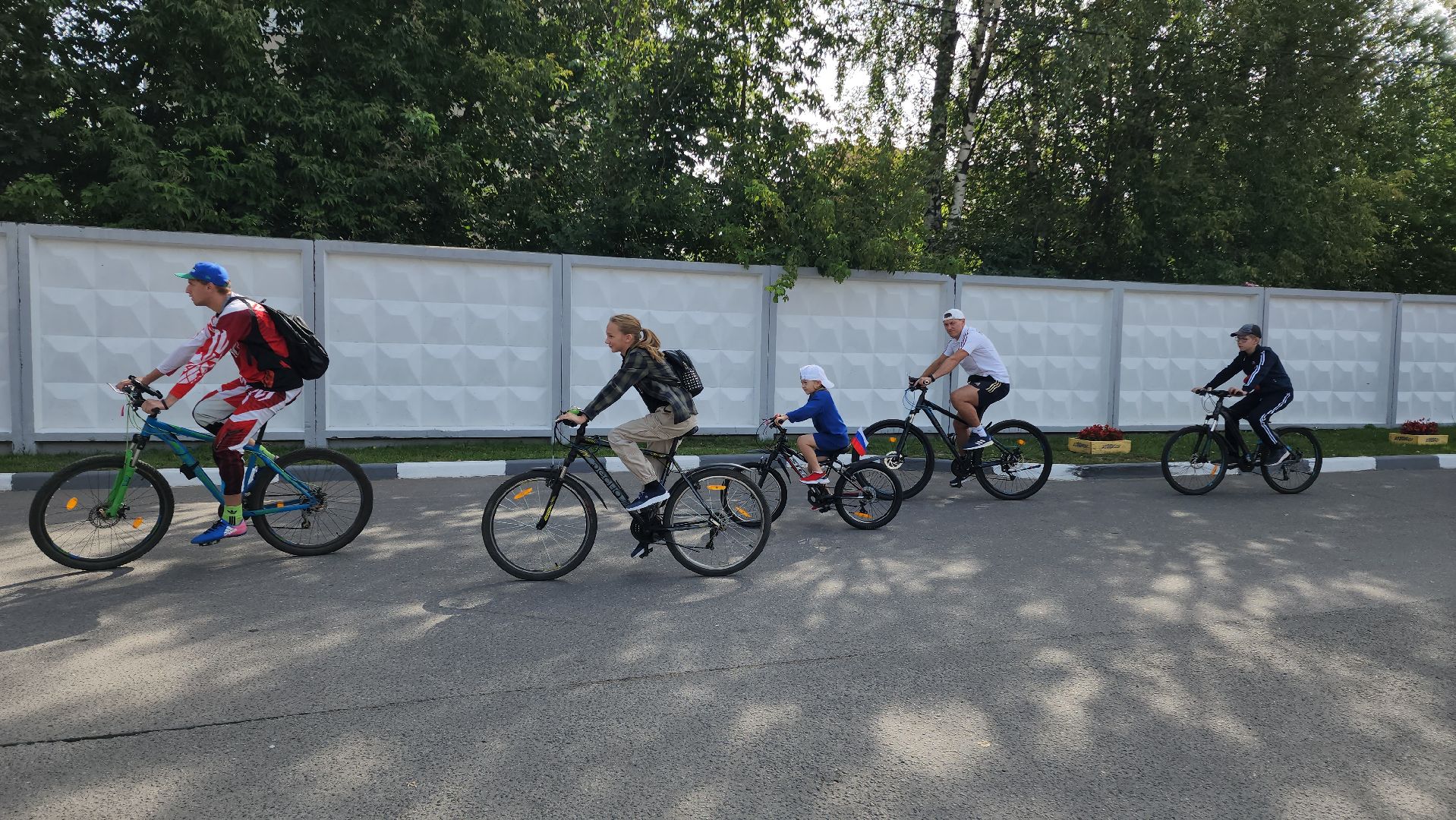 день государственного флага россии, велопробег,