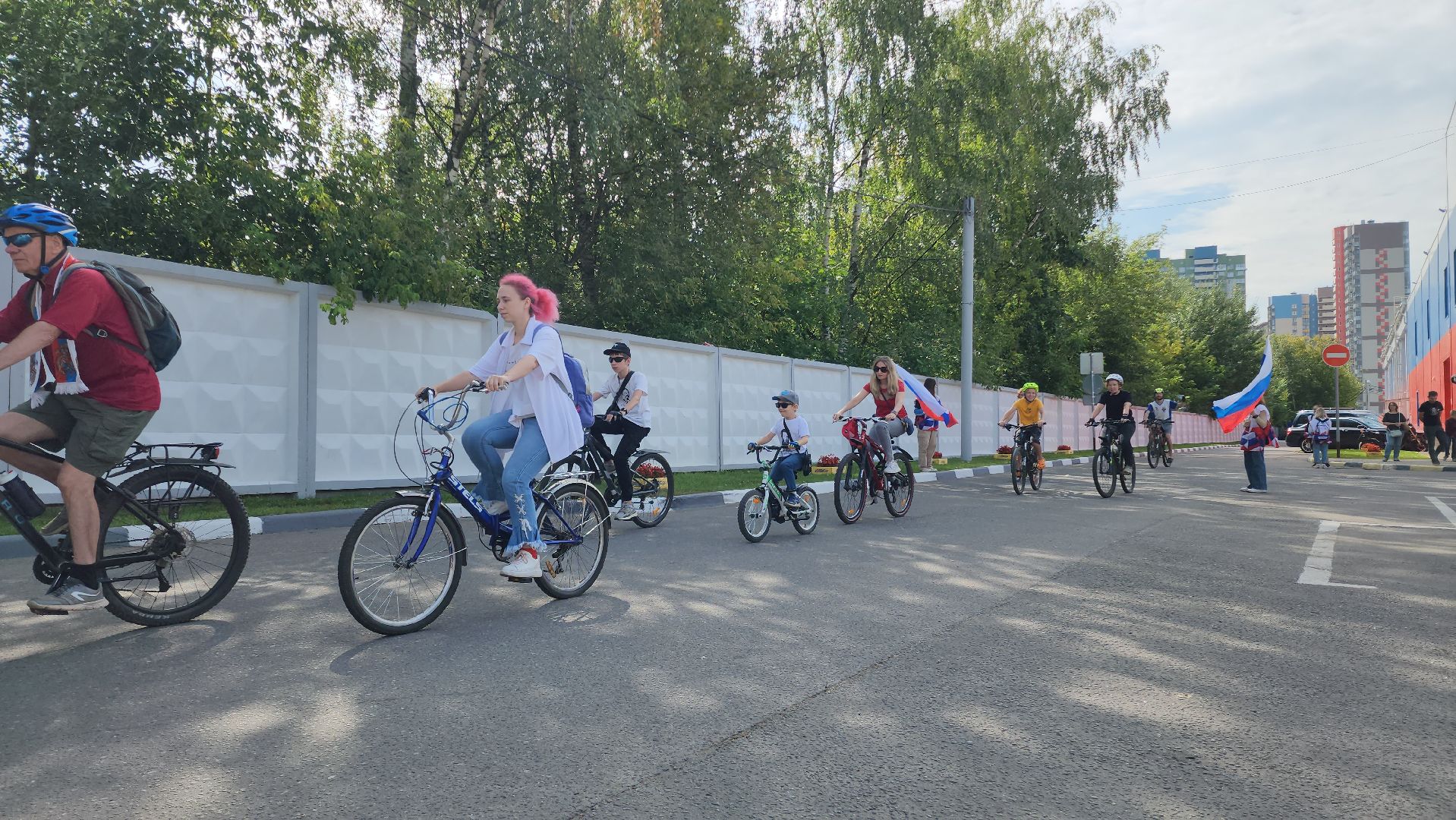 день государственного флага россии, велопробег,