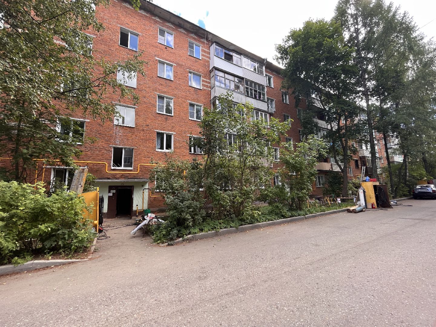 Шаховская, газ, замена газовых труб