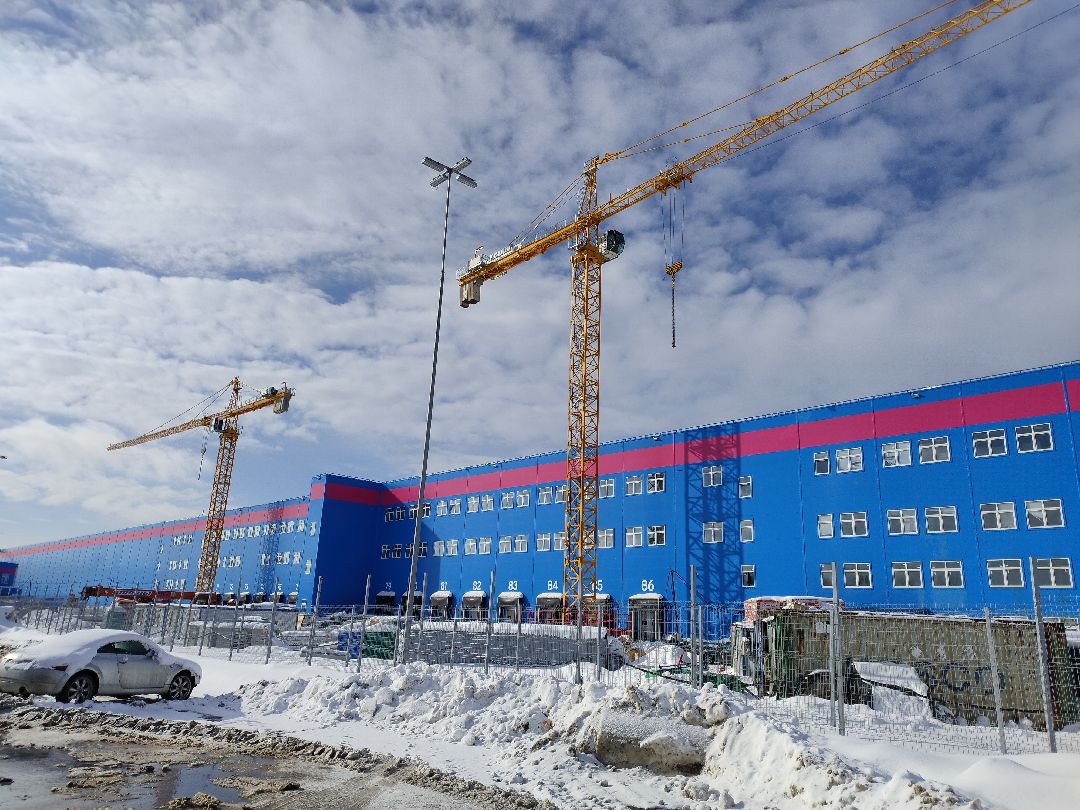 Истра, OZON, пожар, строительство