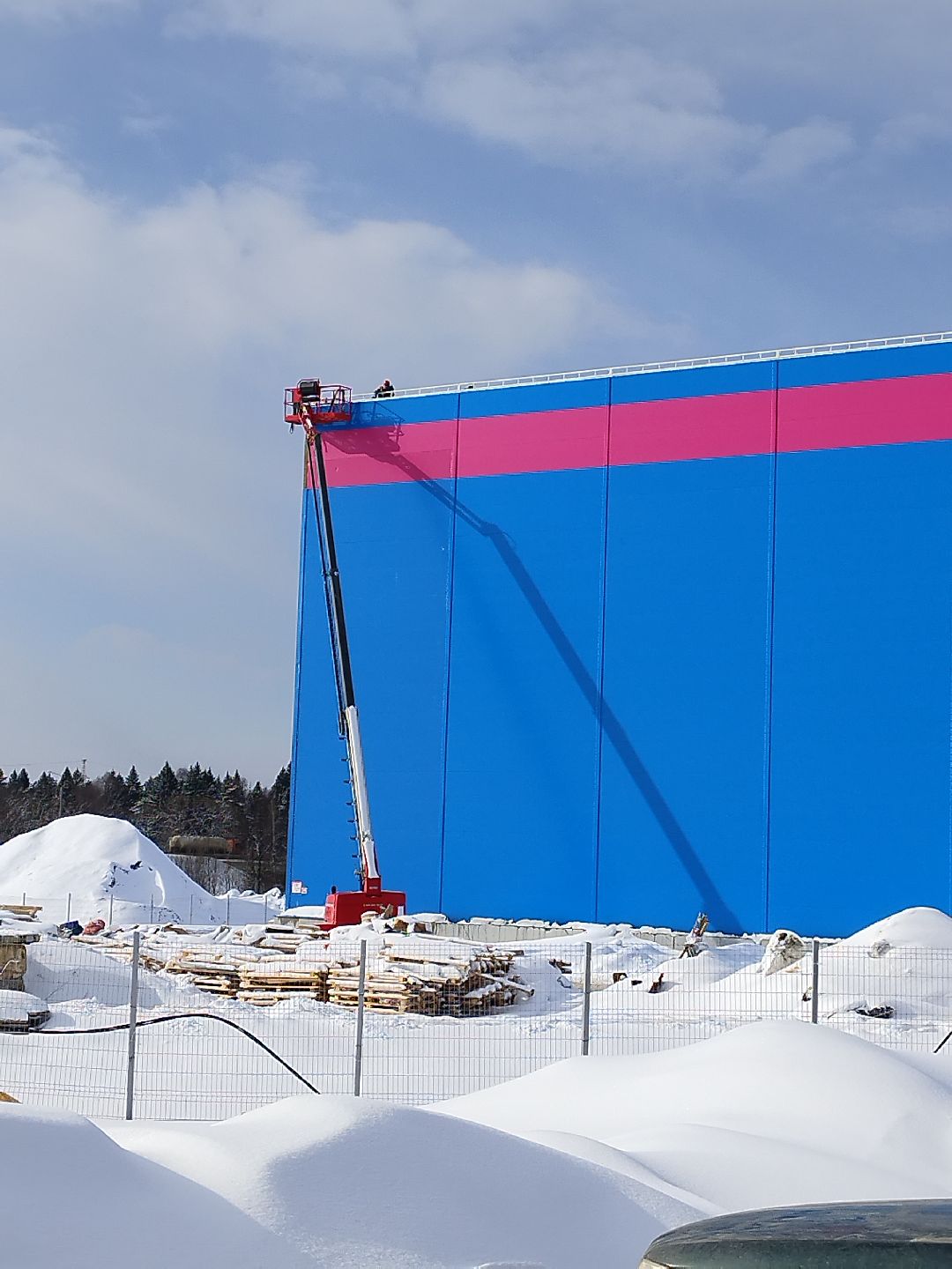 Истра, OZON, пожар, строительство