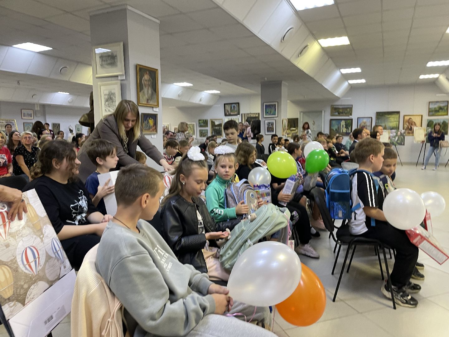 Люберцы, праздник, подарки, школьники