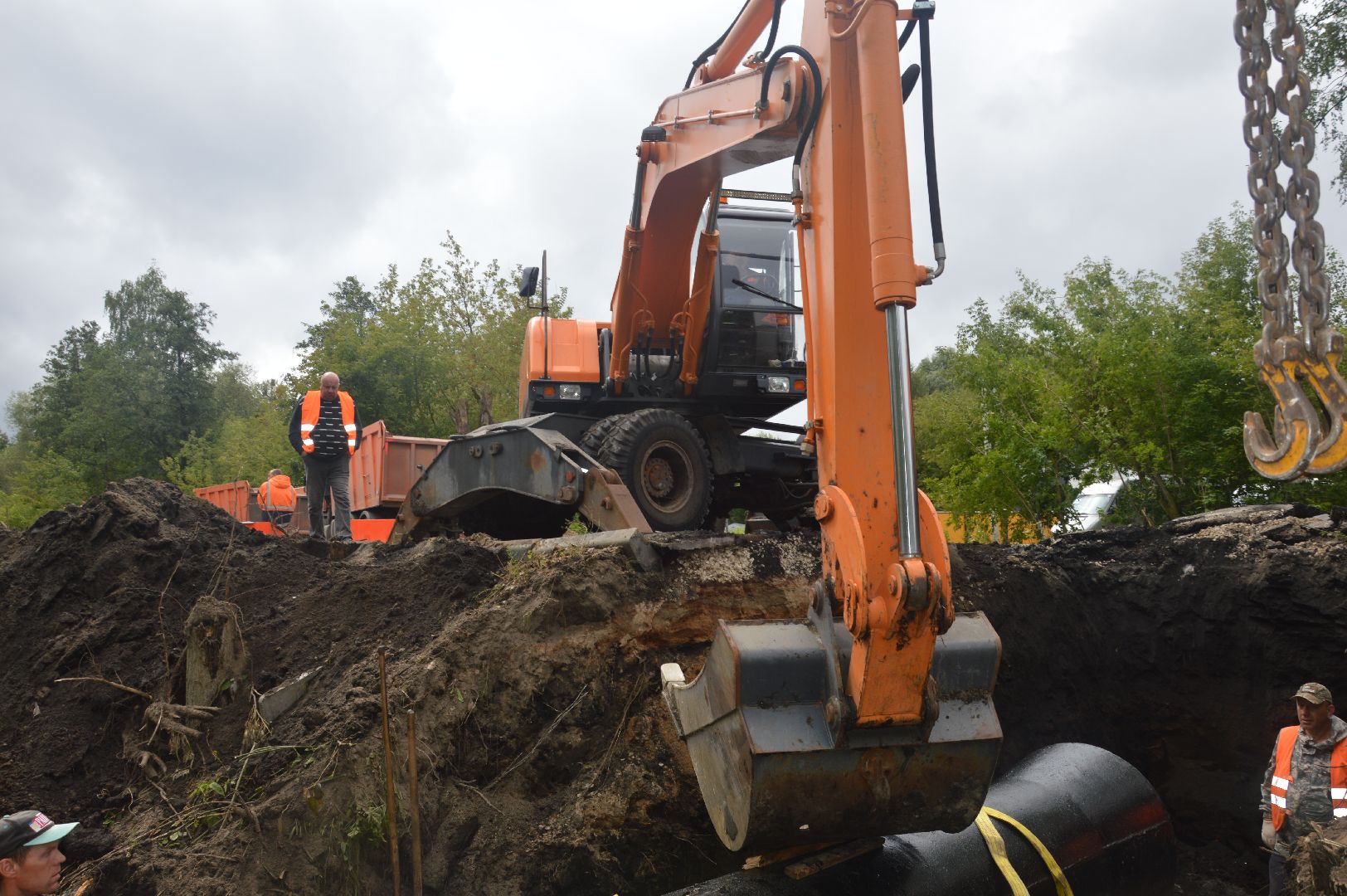 Шатура, Керва, труба, мелиорация, торфяники