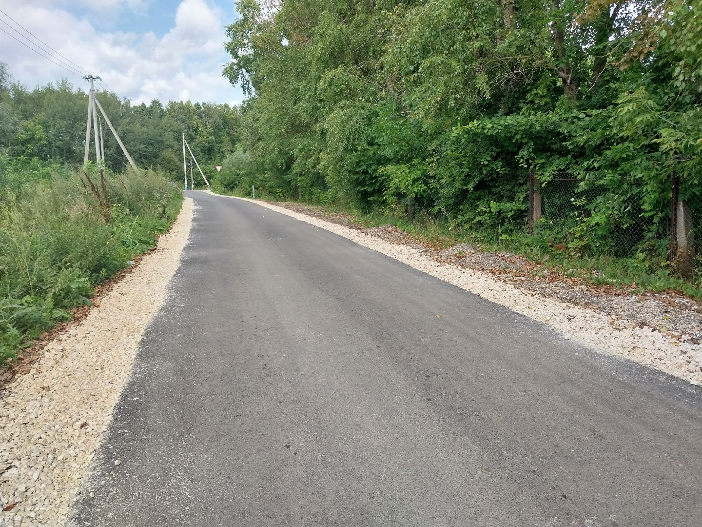 Коломна, дороги, новый асфальт