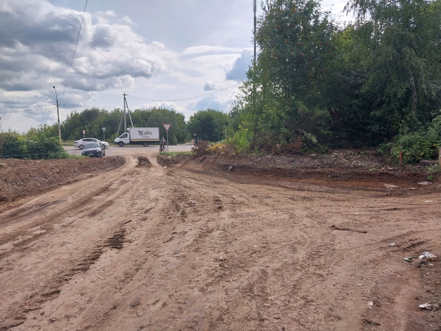 Коломна, дороги, новая дорога