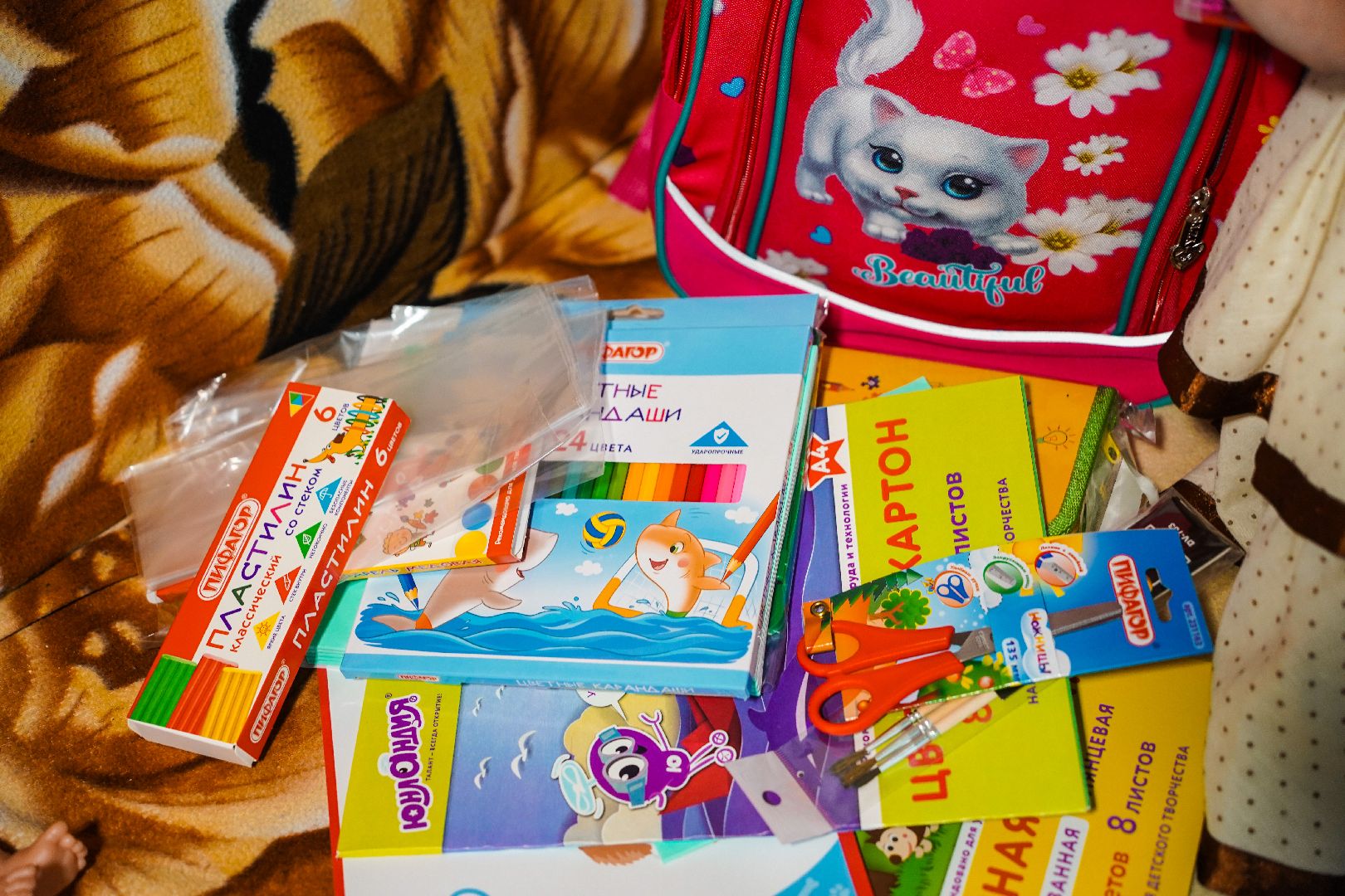 #БольшаяШатура#первоклашки#подарки#рюкзаки