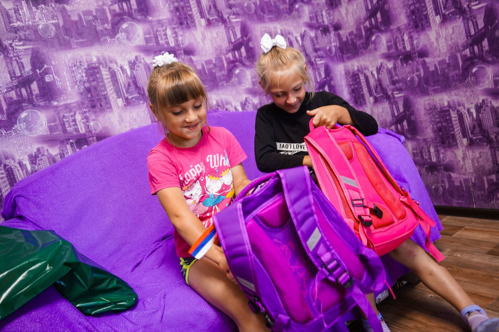 #БольшаяШатура#первоклашки#подарки#рюкзаки