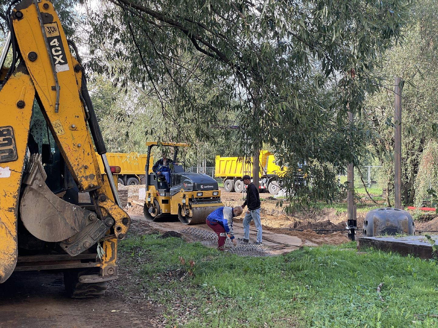 Парк, ремонт, строительство, зоны отдыха