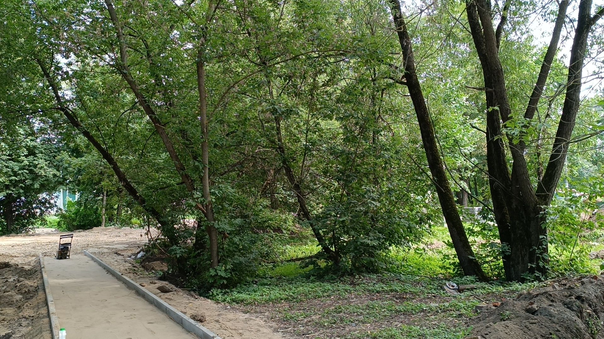 Лобня, благоустройство, сквер