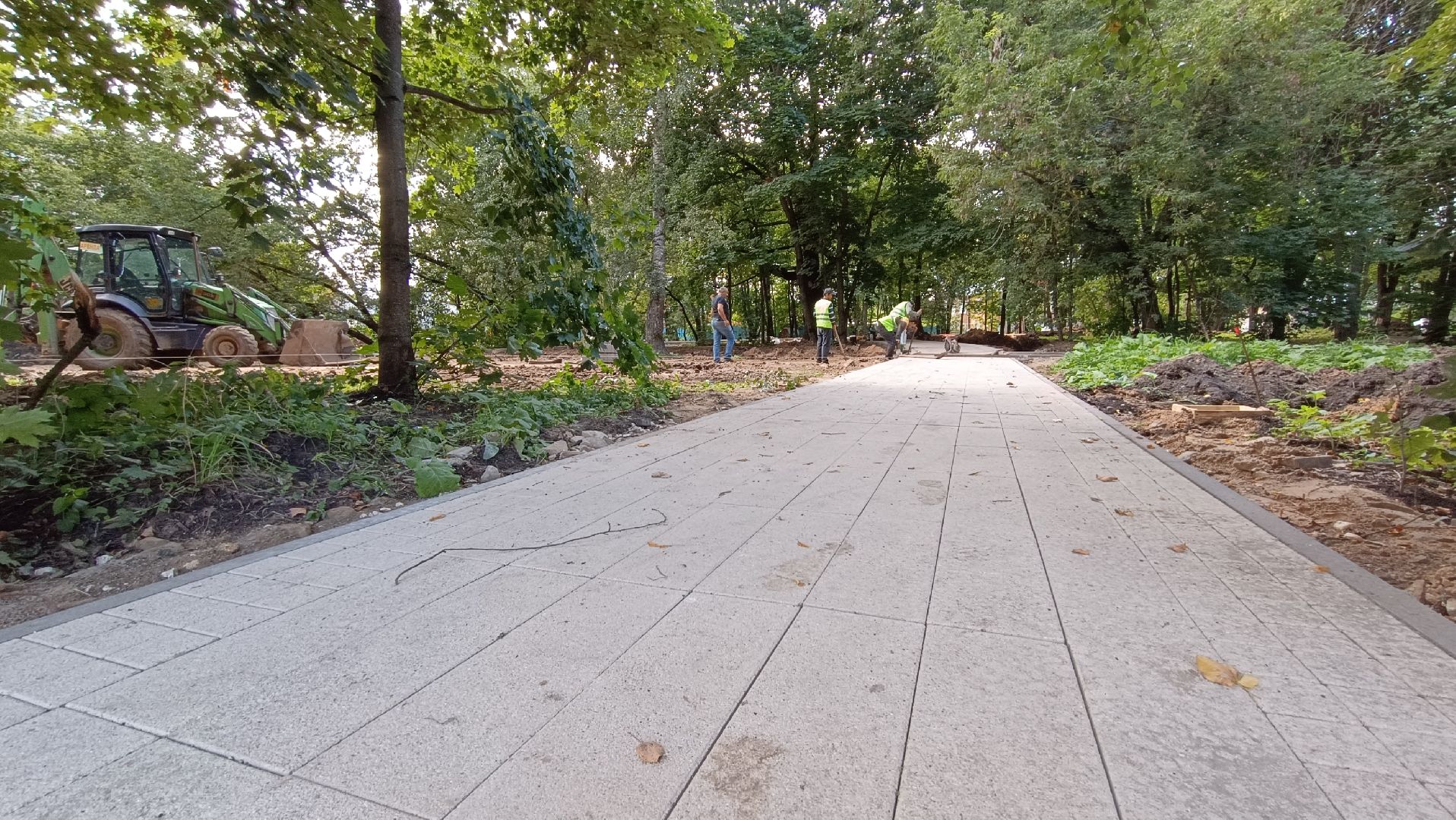 Лобня, благоустройство, сквер