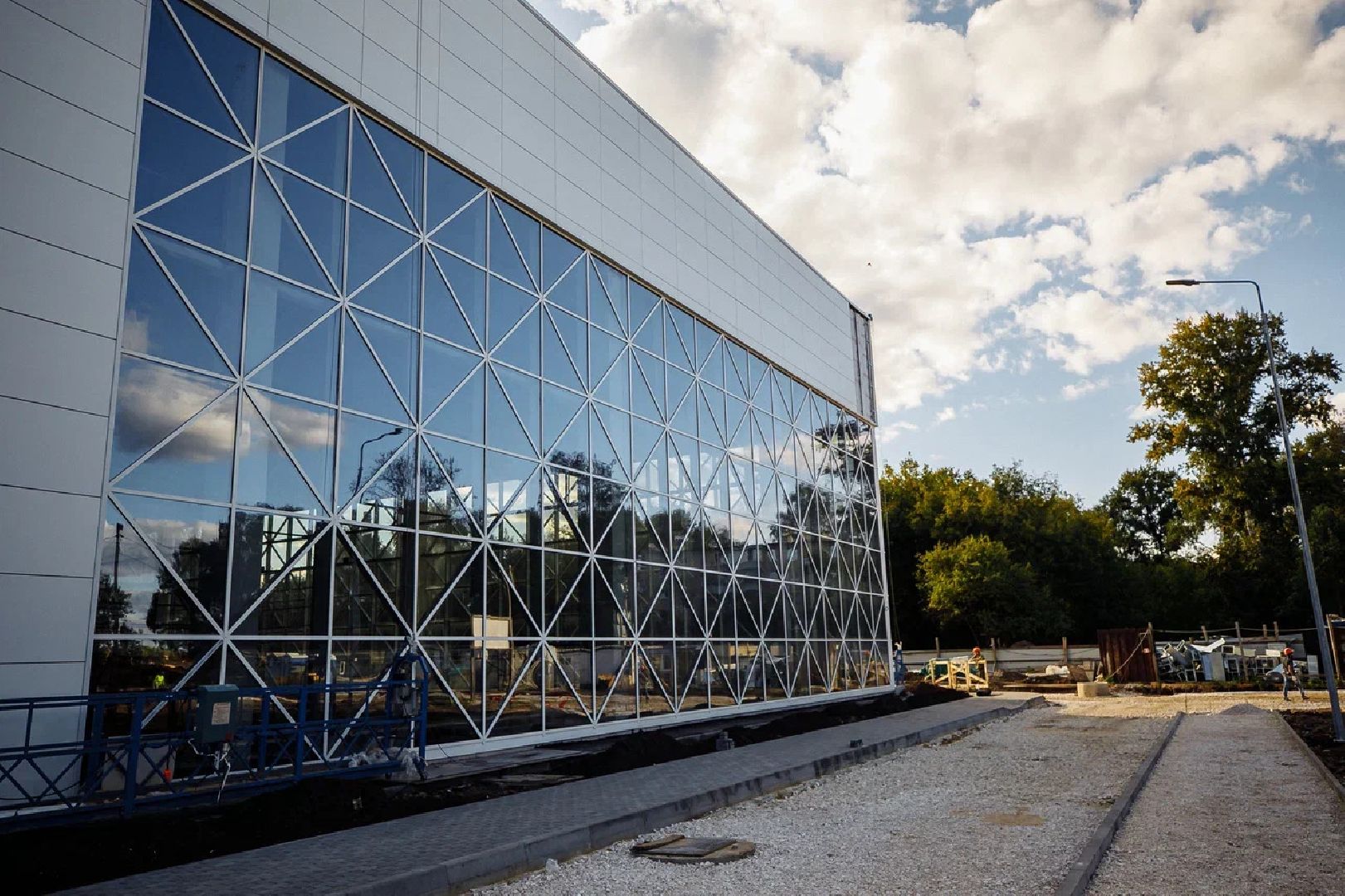 Строительство, ФОК, ледовая арена,