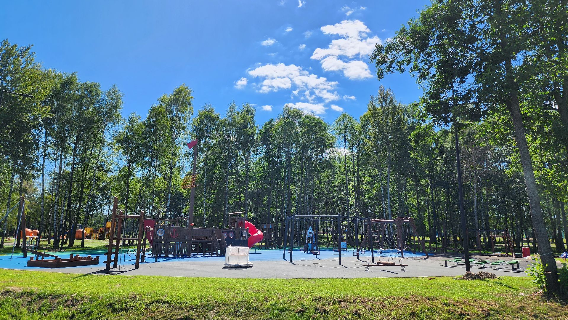 Егорьевск, парк, благоустройство, дети, семья, отдых,