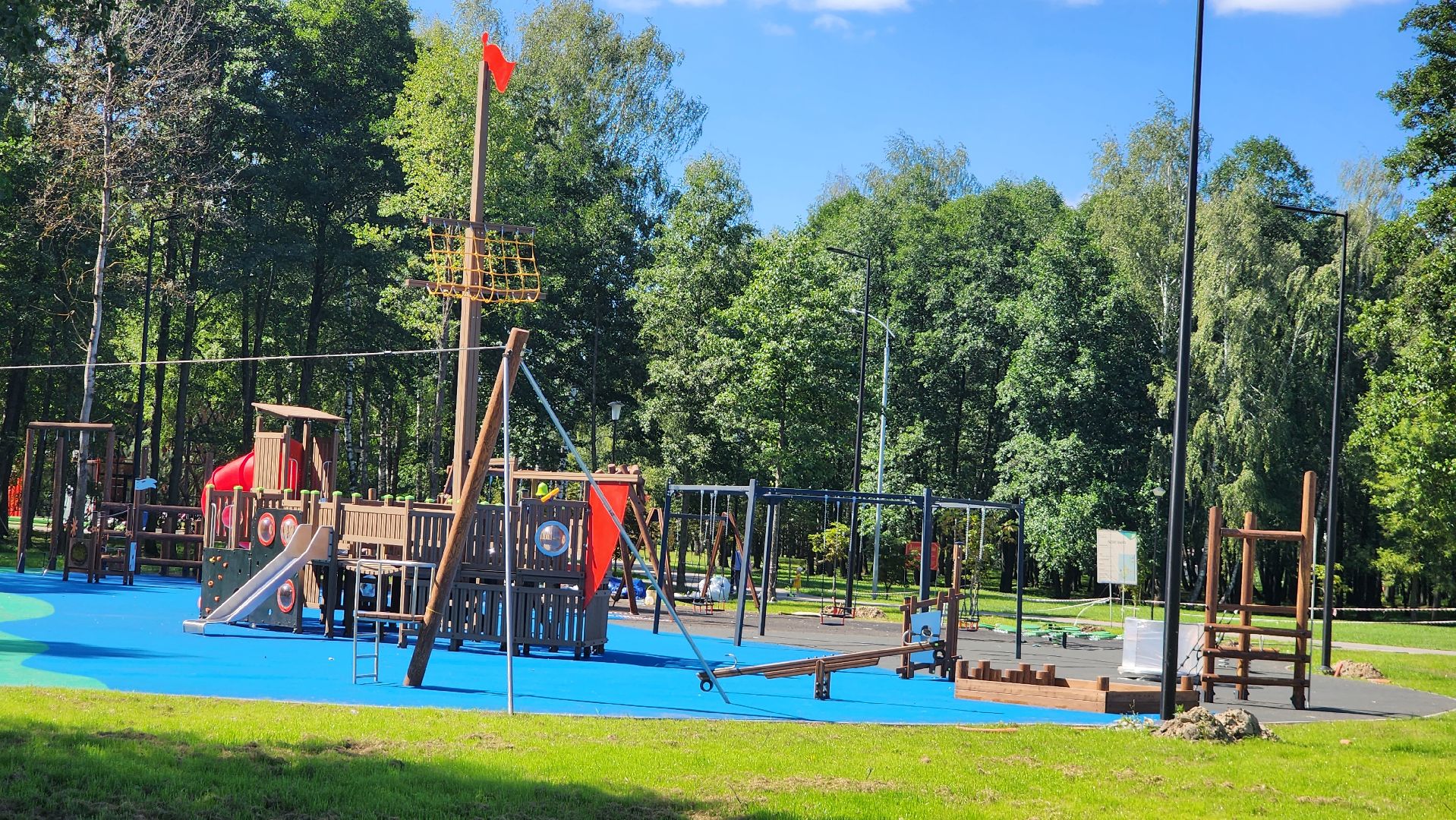 Егорьевск, парк, благоустройство, дети, семья, отдых,