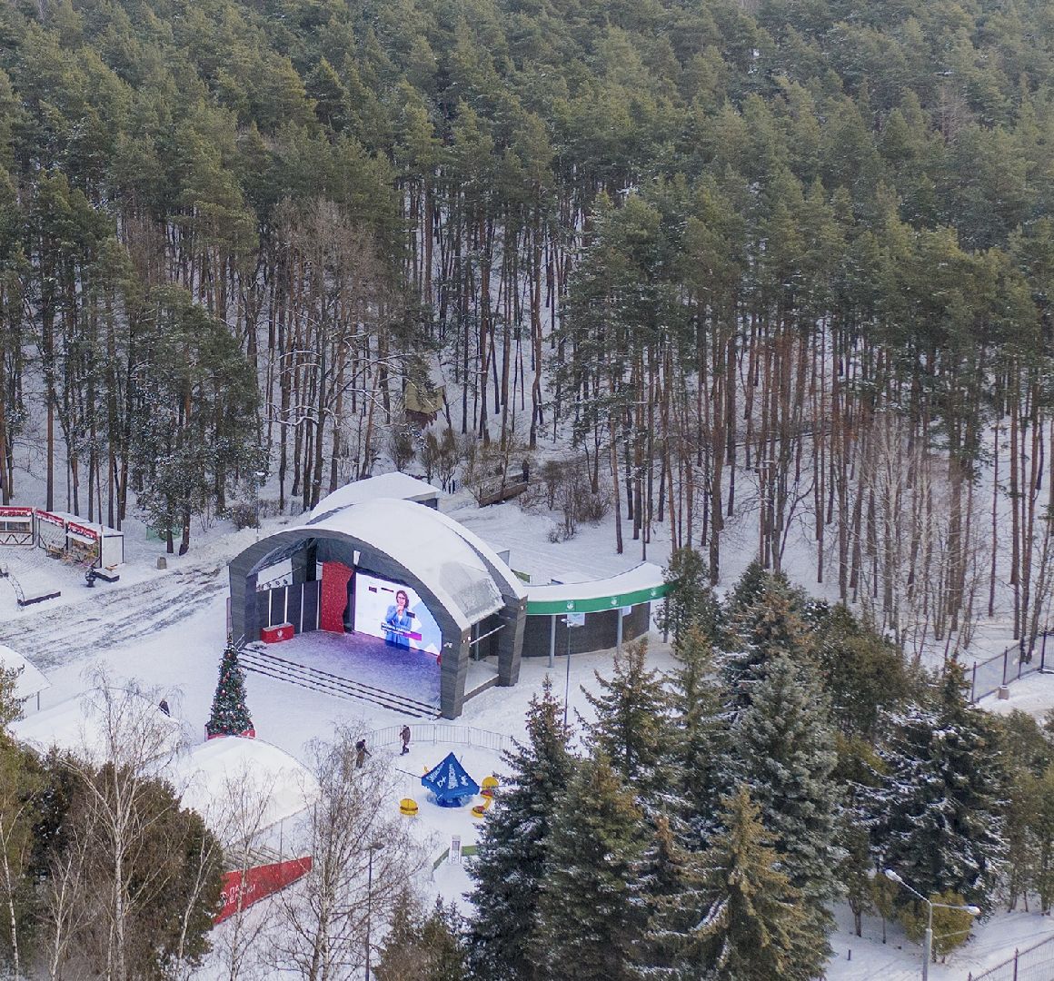 Домодедово, парки Подмосковья, народная стройка, парк Елочки, комсомольцы, партия, ДЦ Модуль, активисты, волонтеры
