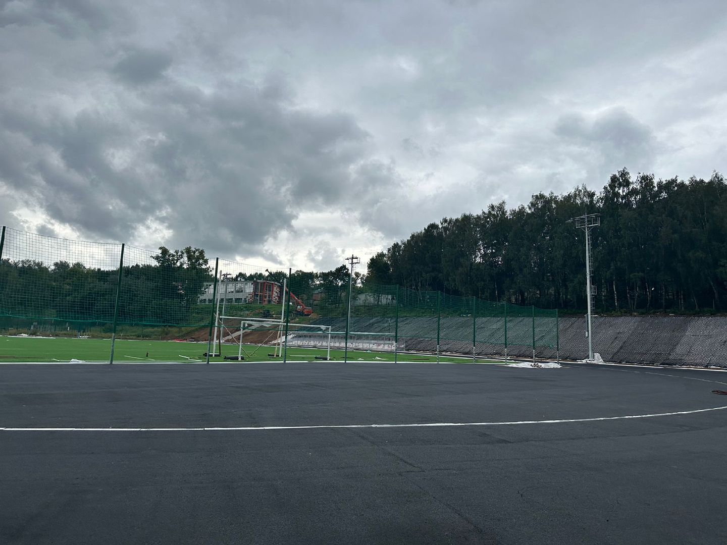 Строительство спортивного ядра, стадион в Наро-Фоминске, комплекс Трудовые резервы