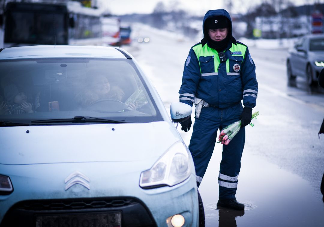 ГИБДД, 8 марта, Бронницы