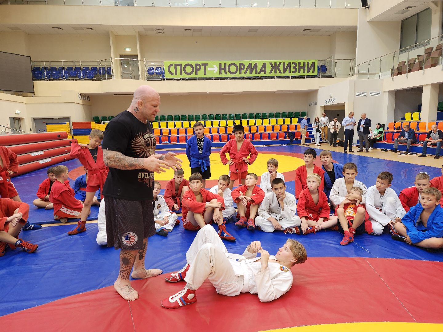 Джефф Монсон, мастер-класс, Мытищи