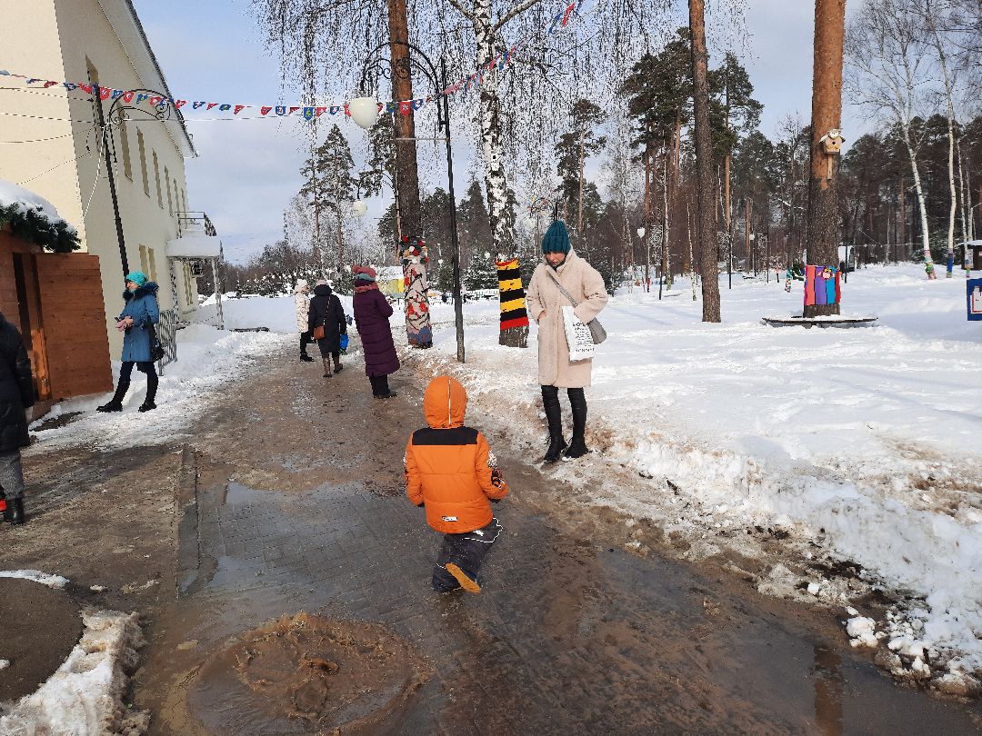 8 марта, парк, им, Гагарина, народное, гуляние, Шатура