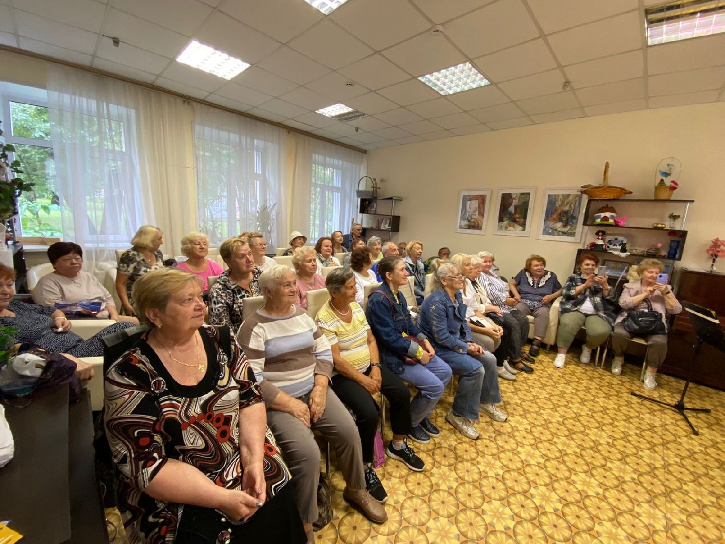 концерт, пушкино, пенсионеры,