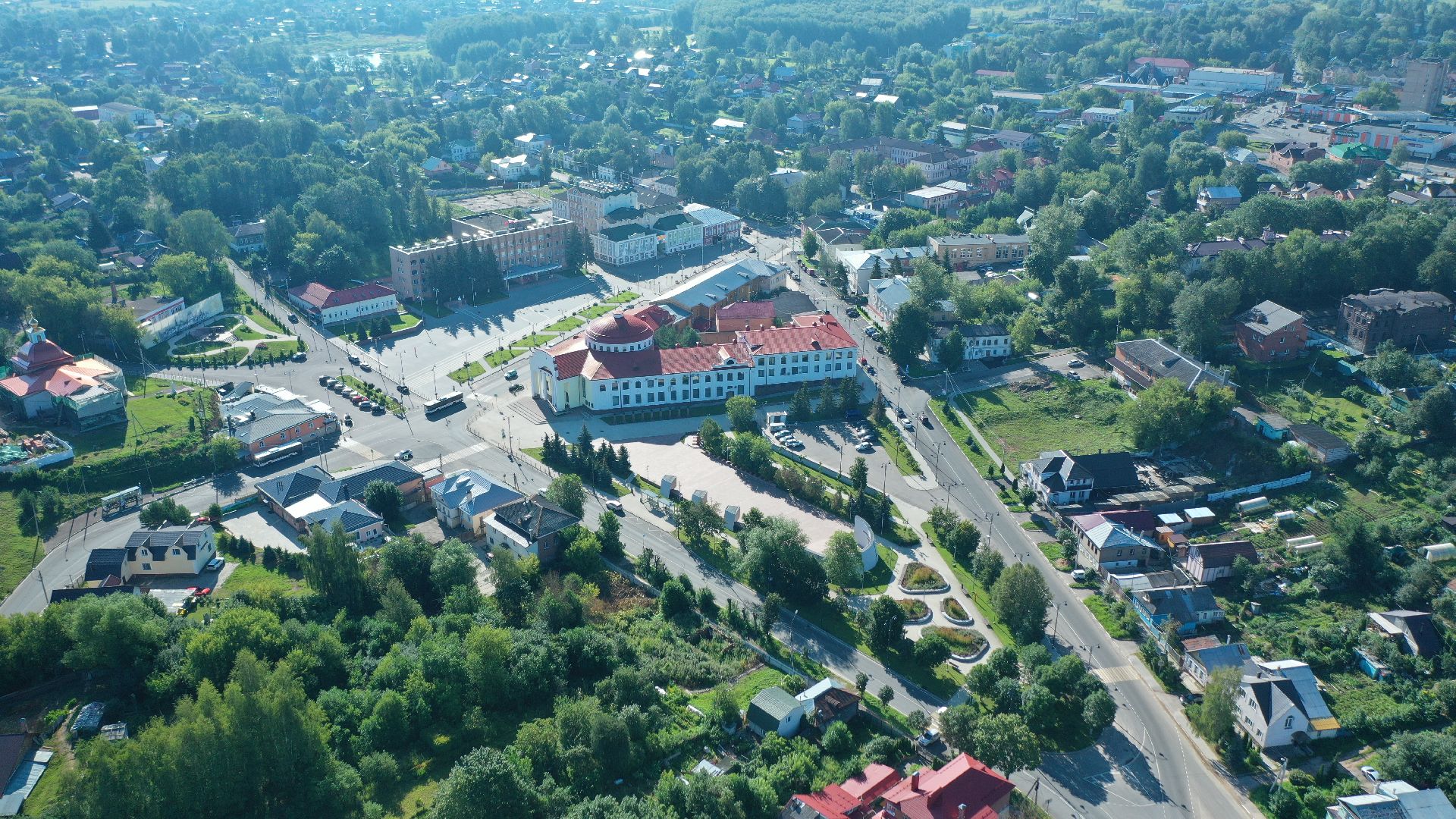 волоколамск, туризм,видео с коптера,
