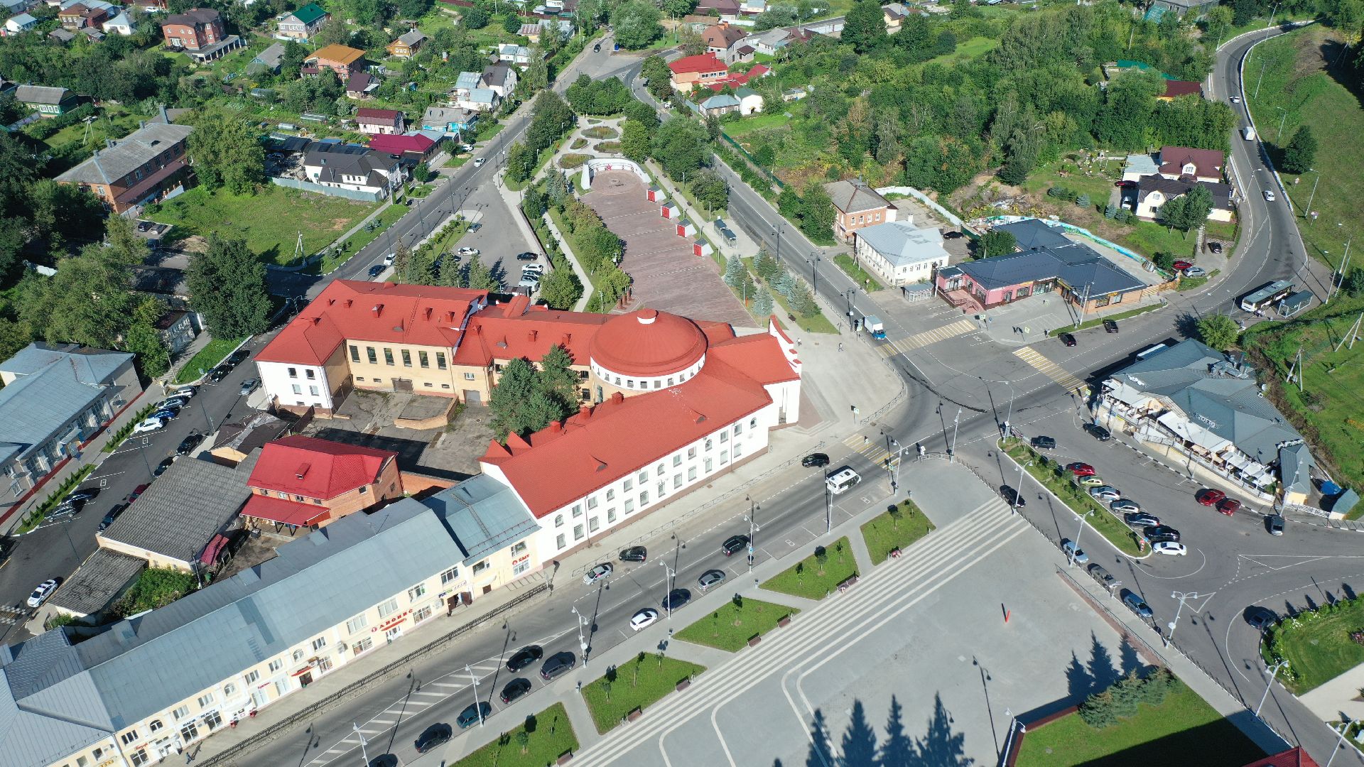 волоколамск, туризм,видео с коптера,