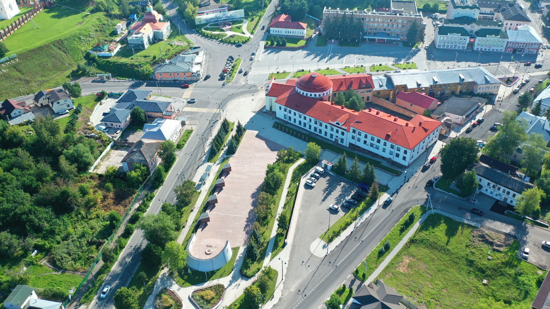 волоколамск, туризм,видео с коптера,